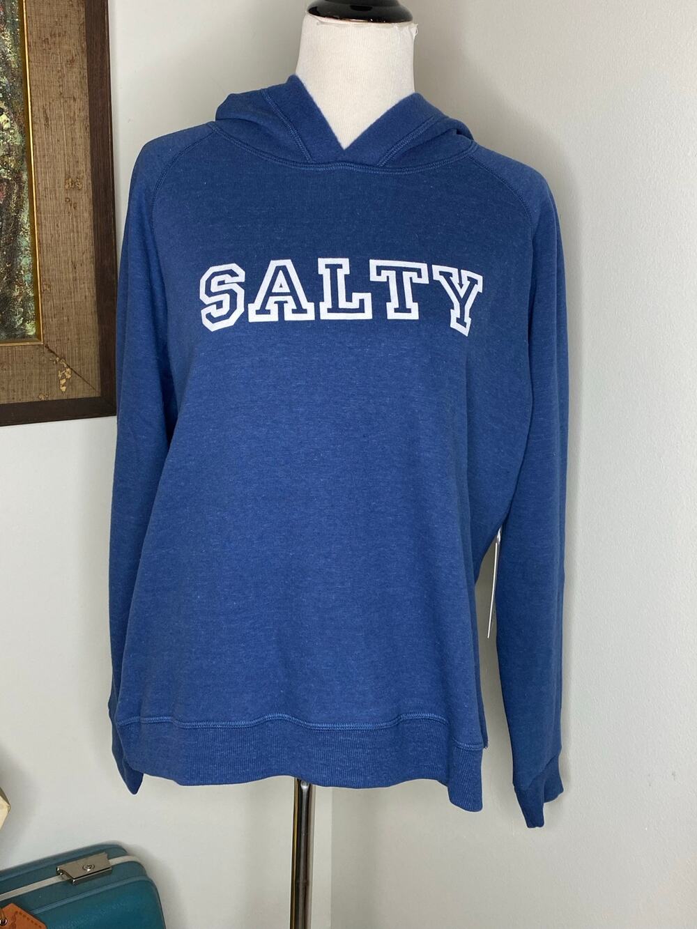 SEAS Seventy Eight and Sunny Salty Graphic Hoodie Women's L Blue